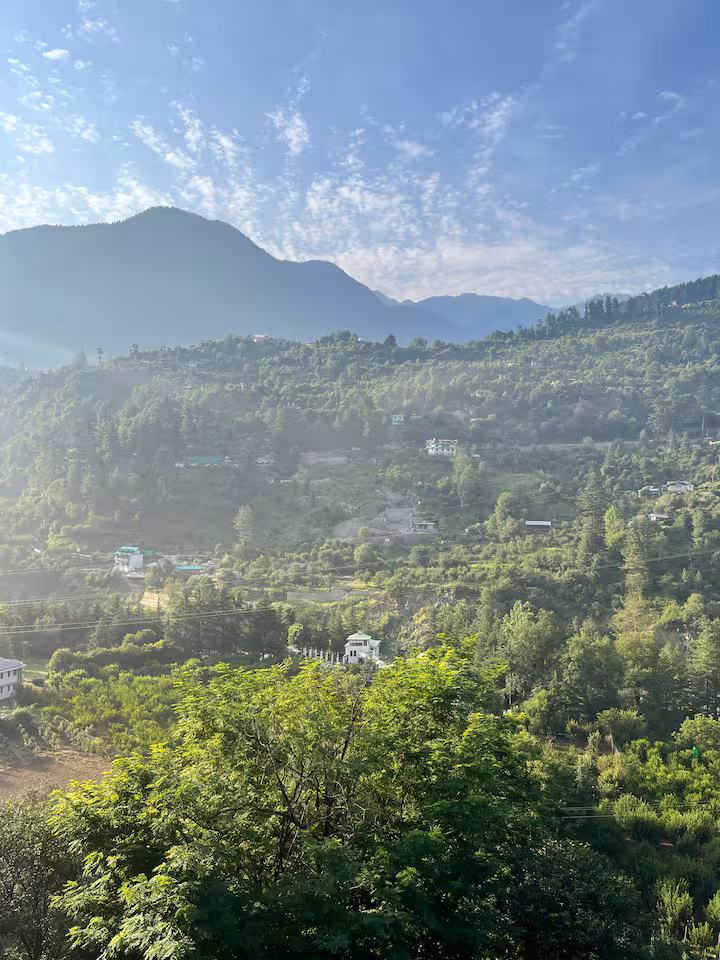 Brown House in Parvati Valley, Himachal Pradesh